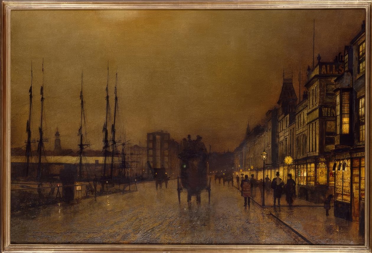 Glasgow da John Atkinson Grimshaw
