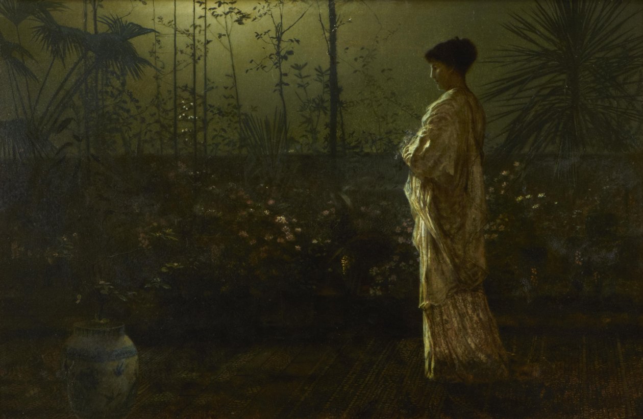 John Atkinson Grimshaw - Veglia notturna da John Atkinson Grimshaw