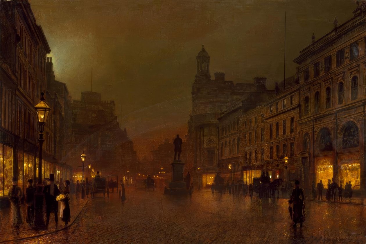 Manchester (Inghilterra) da John Atkinson Grimshaw