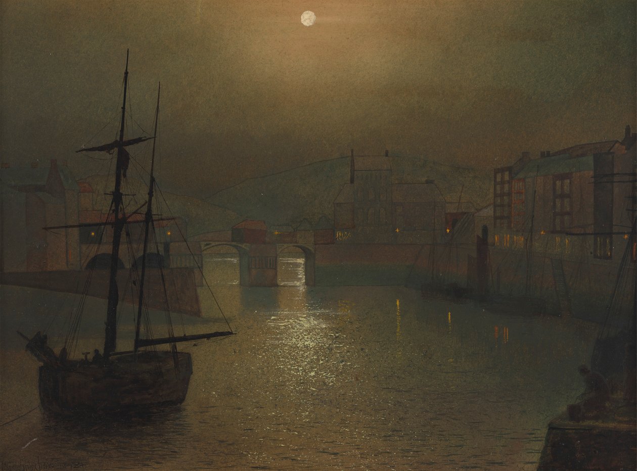 Whitby da John Atkinson Grimshaw