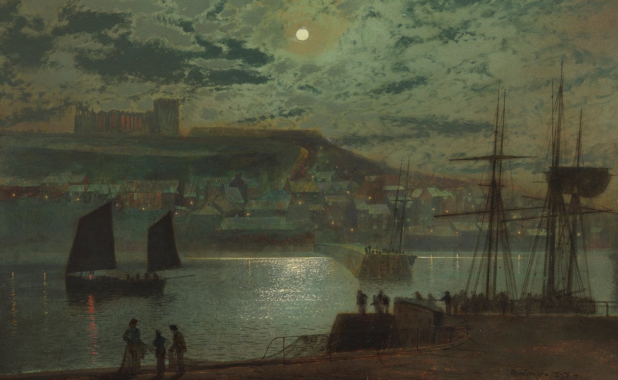 Porto di Whitby da John Atkinson Grimshaw
