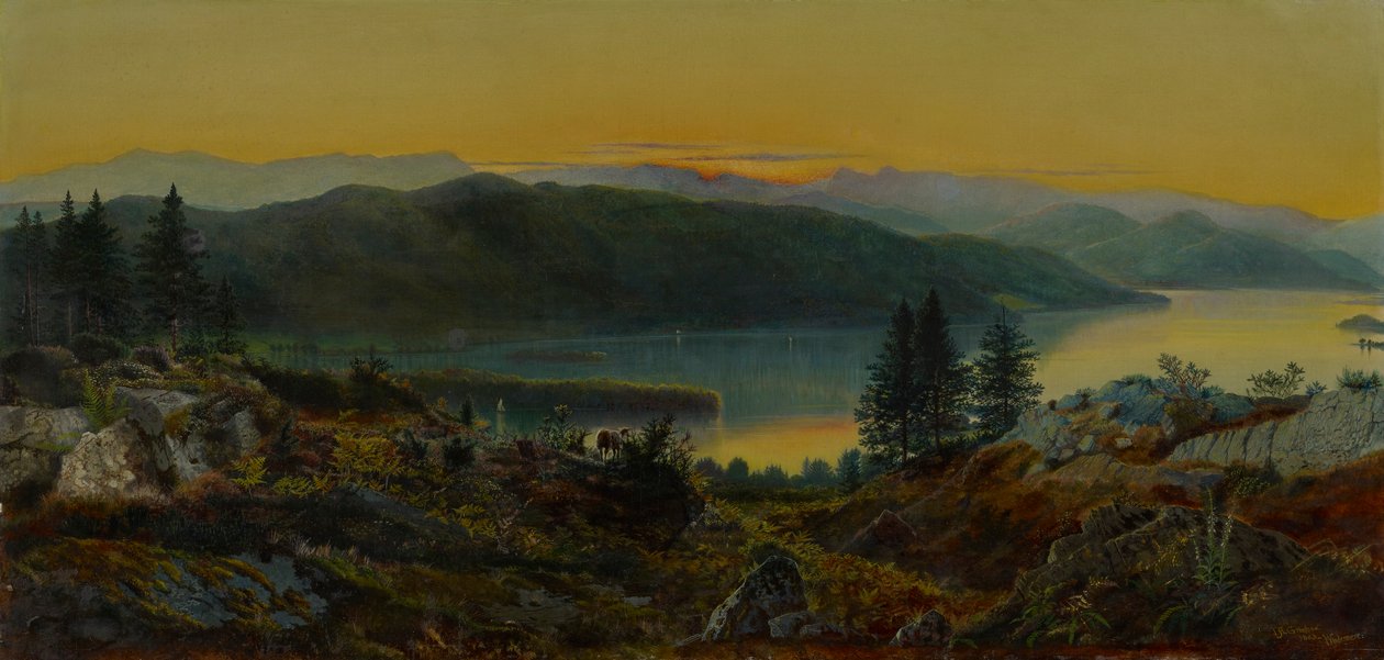 Windermere da John Atkinson Grimshaw