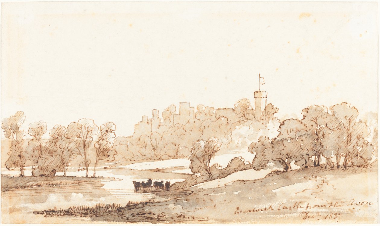 Castello di Warwick dall