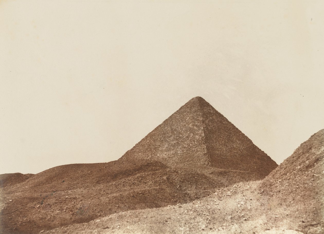 Piramide di Cheope, Giza, 1853-1854 (foto) da John Beasley Greene