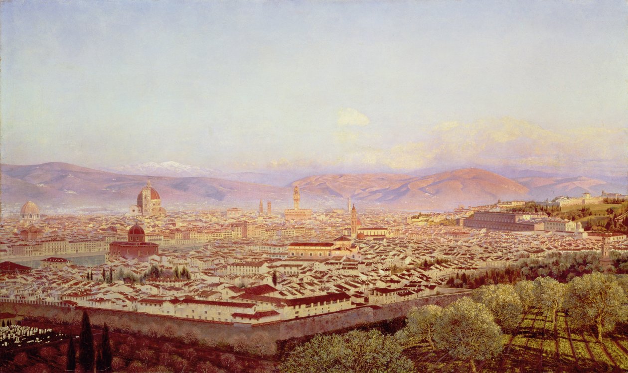Firenze da Bellosguardo da John Brett