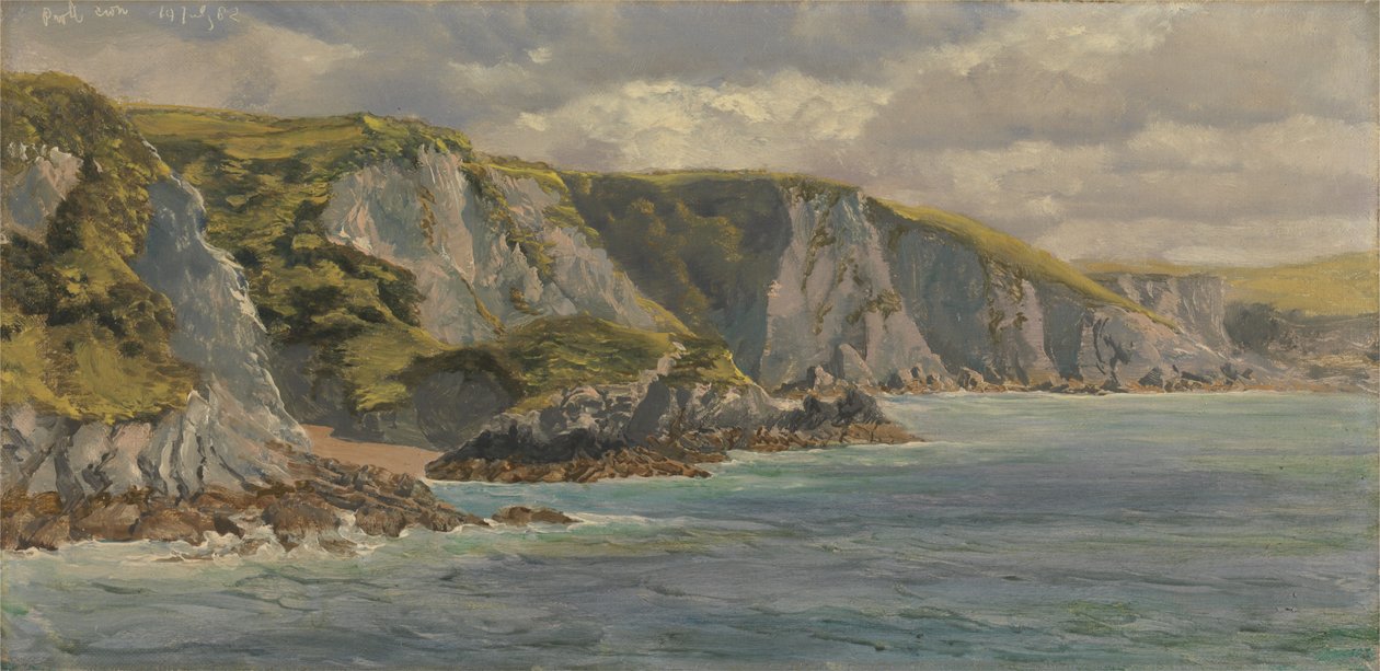 Sulla costa gallese da John Brett