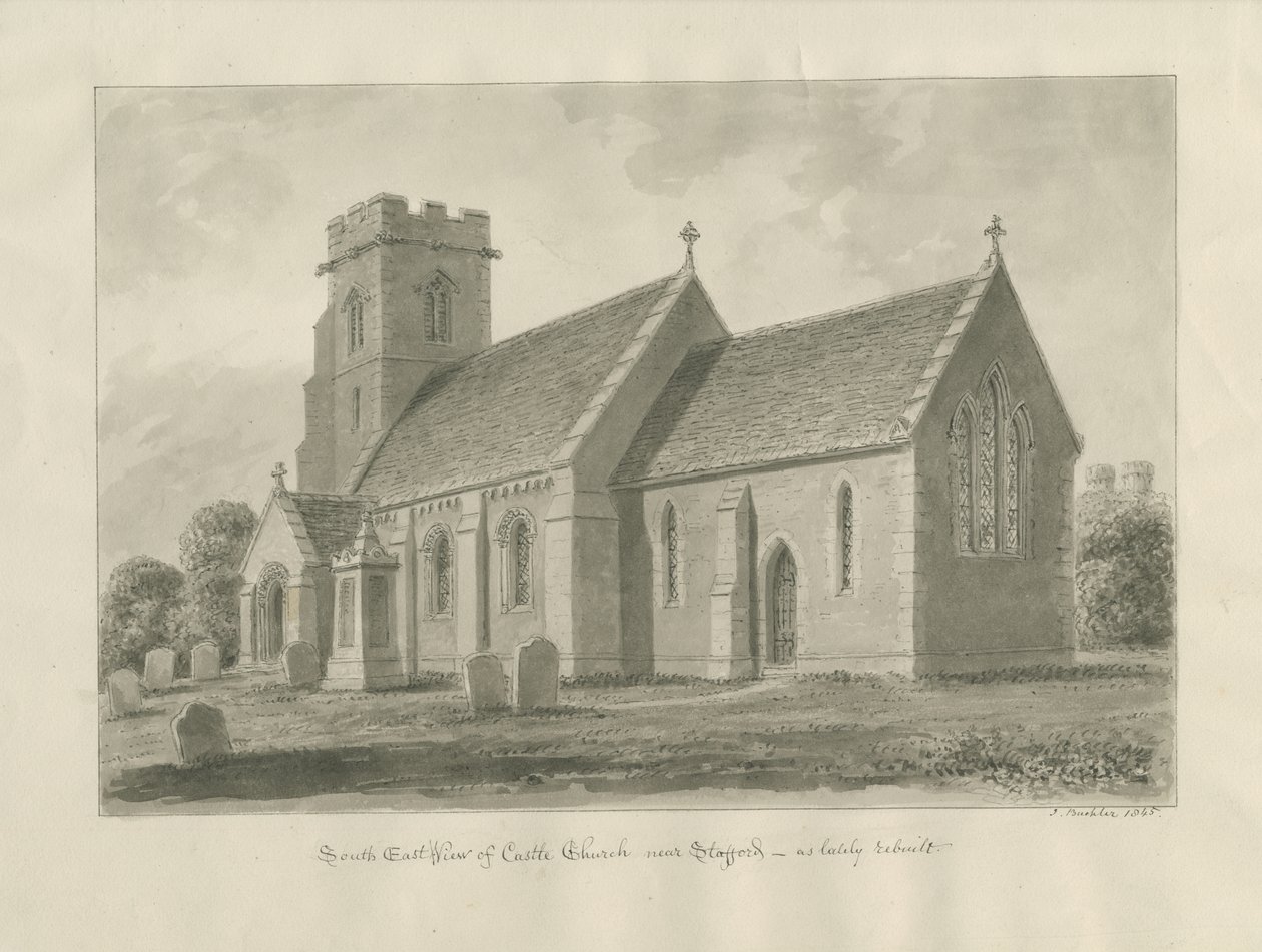 Castle Church - Chiesa da John Buckler