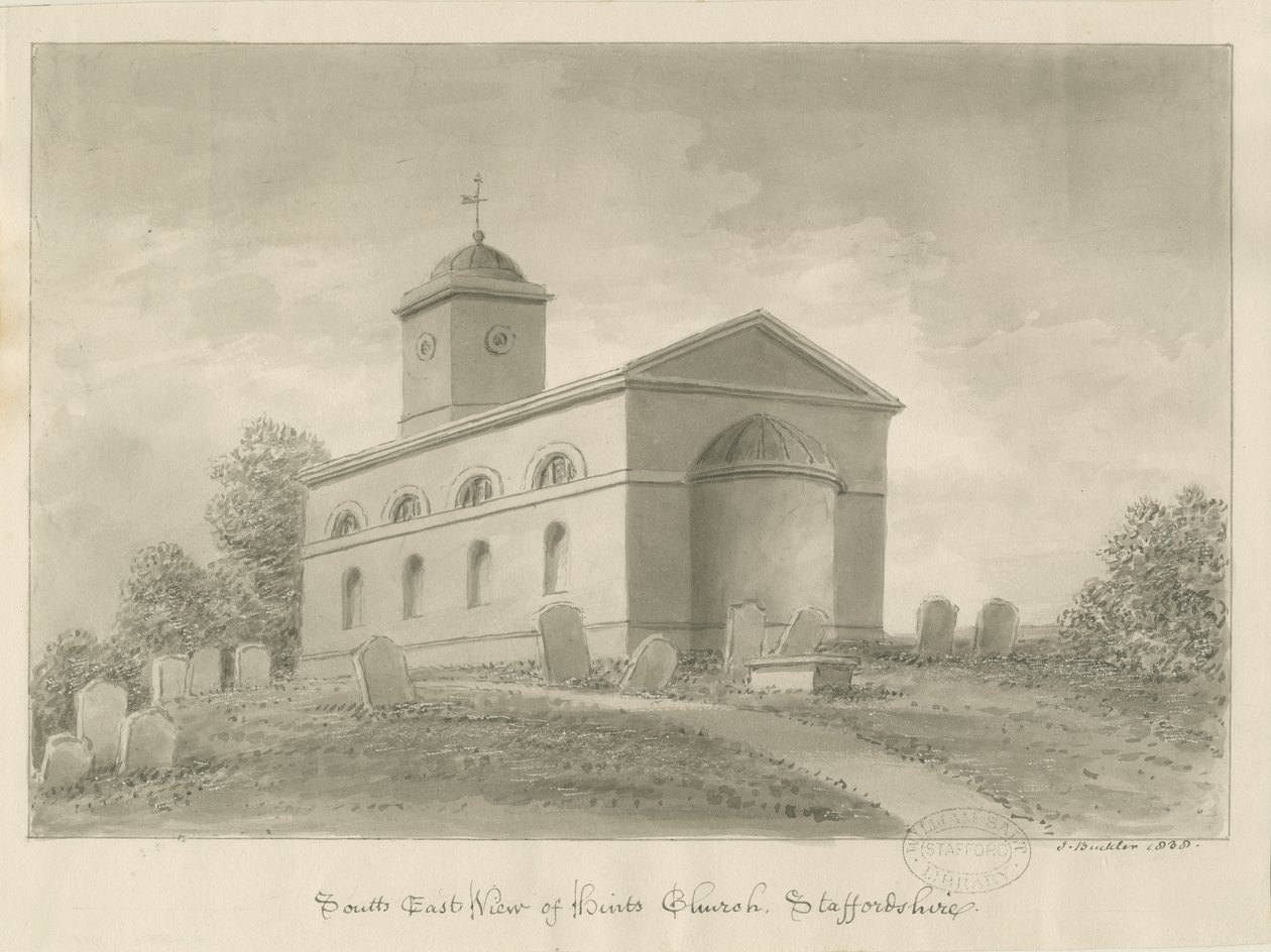 Chiesa di Hints da John Buckler