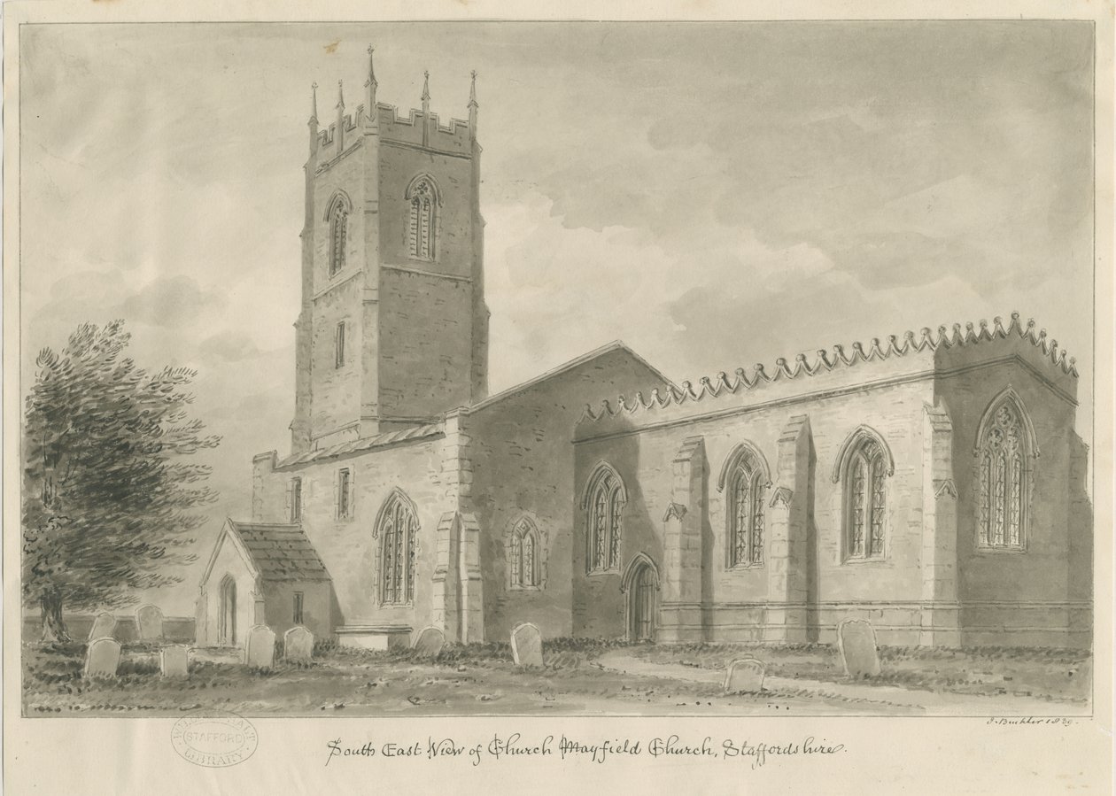 Chiesa di Mayfield da John Buckler