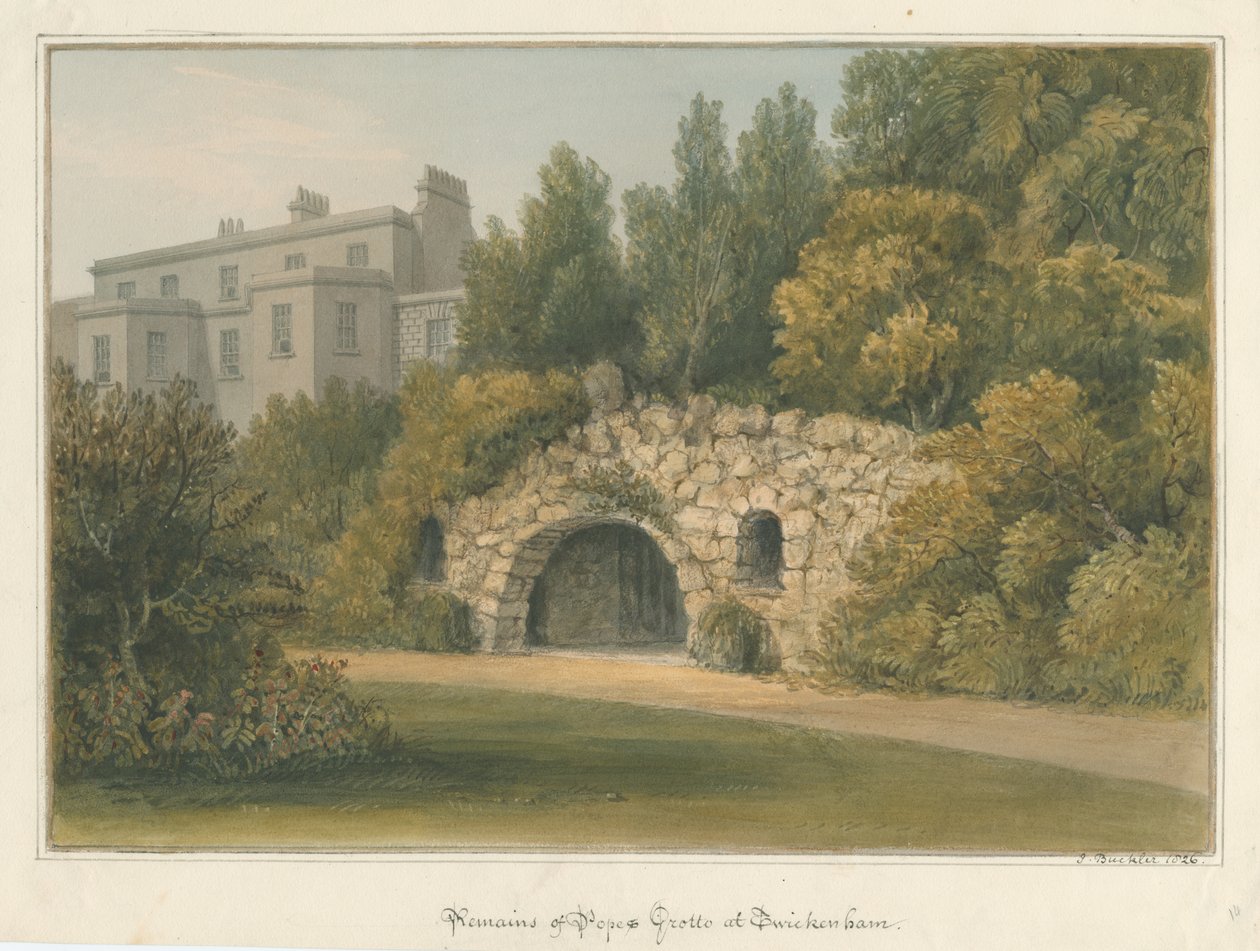 Middlesex - Twickenham - Grotta di Pope da John Buckler