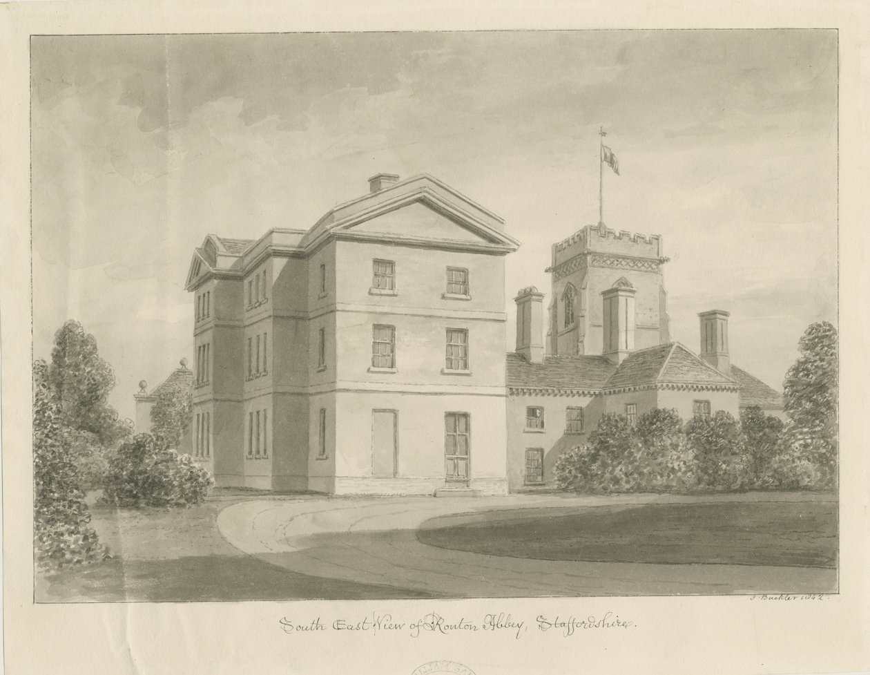 Ranton Abbey [Priory] da John Buckler
