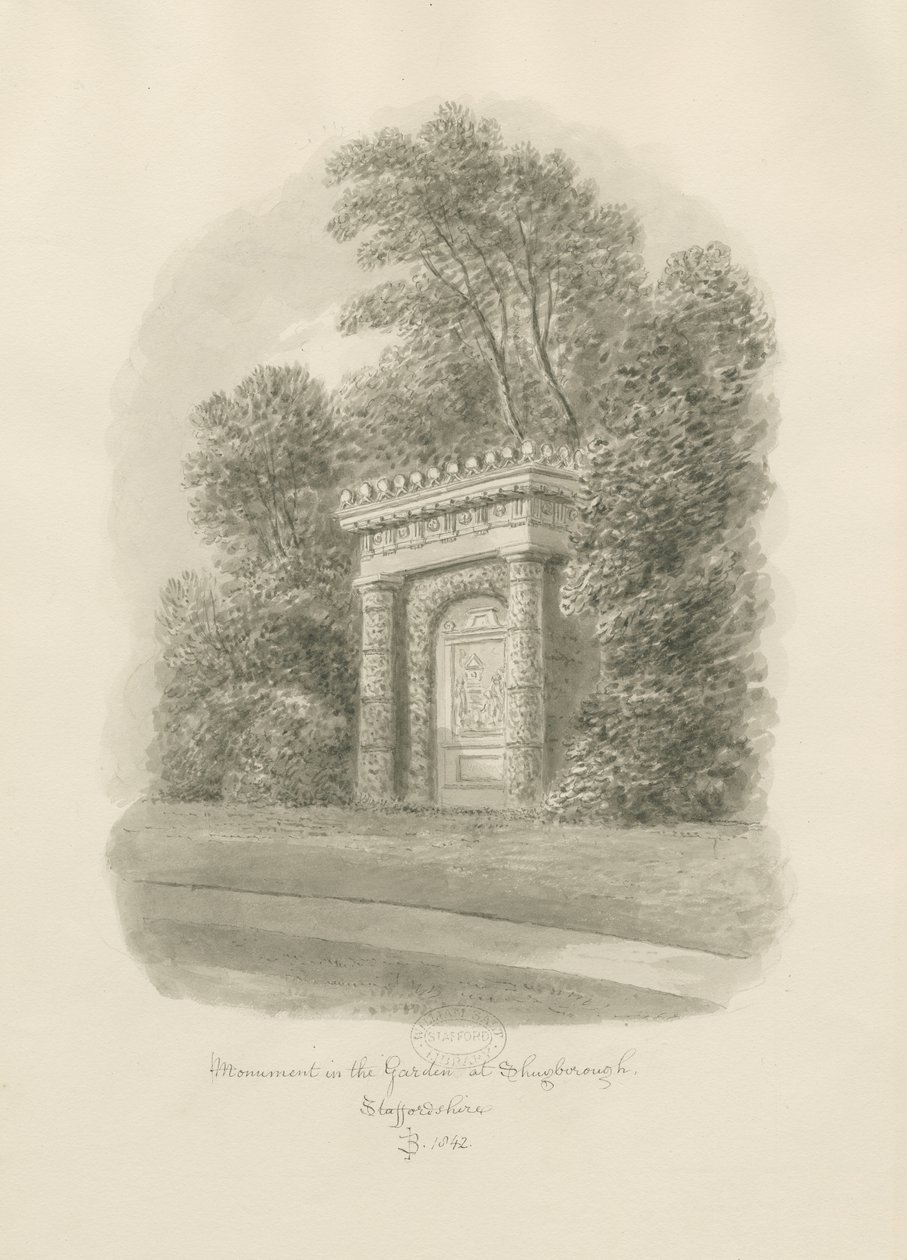 Shugborough - Monumento da John Buckler