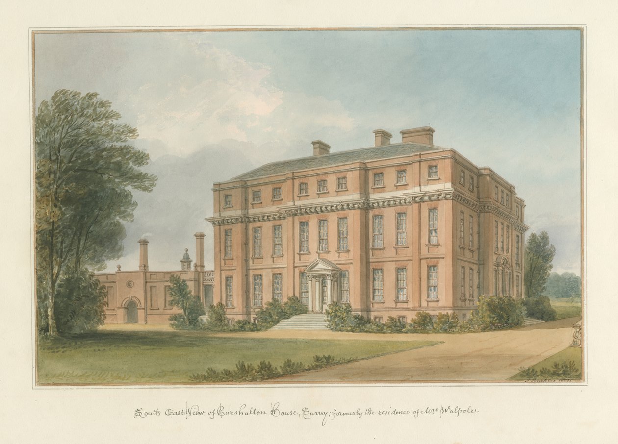 Surrey - Carshalton House, 1831 da John Buckler