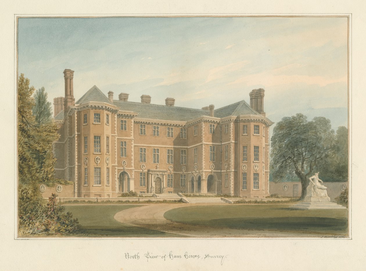 Surrey - Ham House da John Buckler
