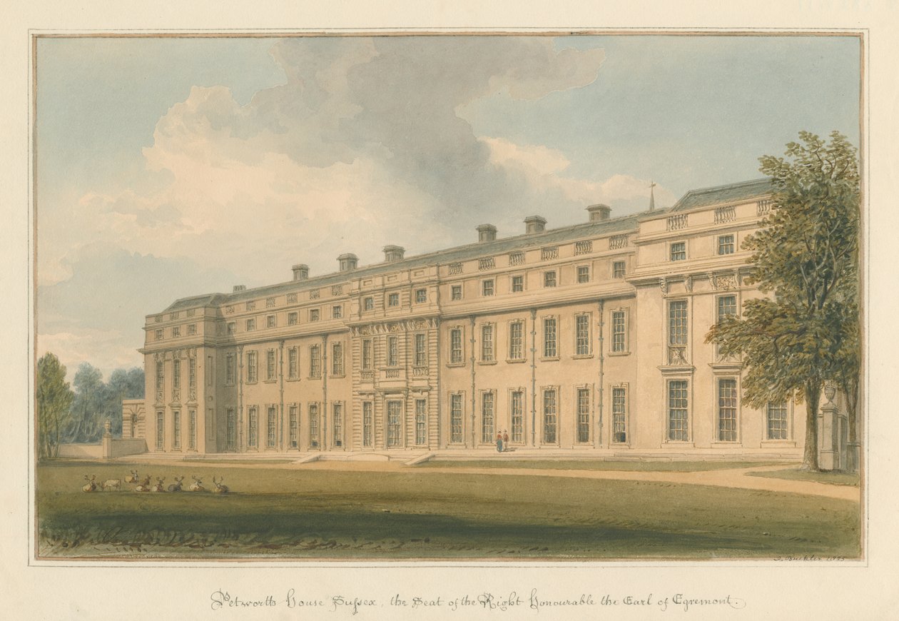 Sussex - Petworth House da John Buckler