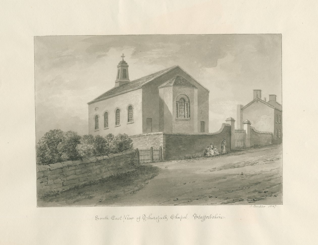 Cappella di Thursfield da John Buckler