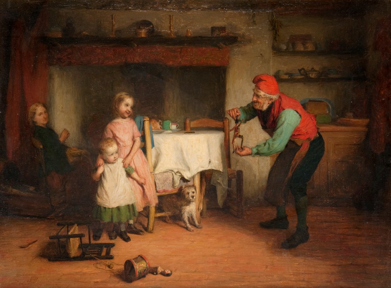 Il nuovo giocattolo, XIX secolo da John Burr