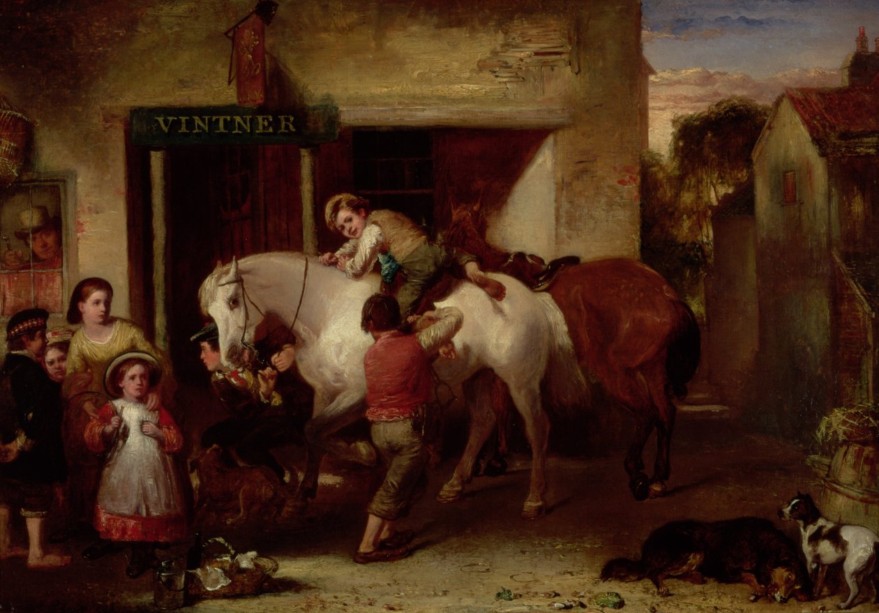 Il vignaiolo, 1886 da John Burr