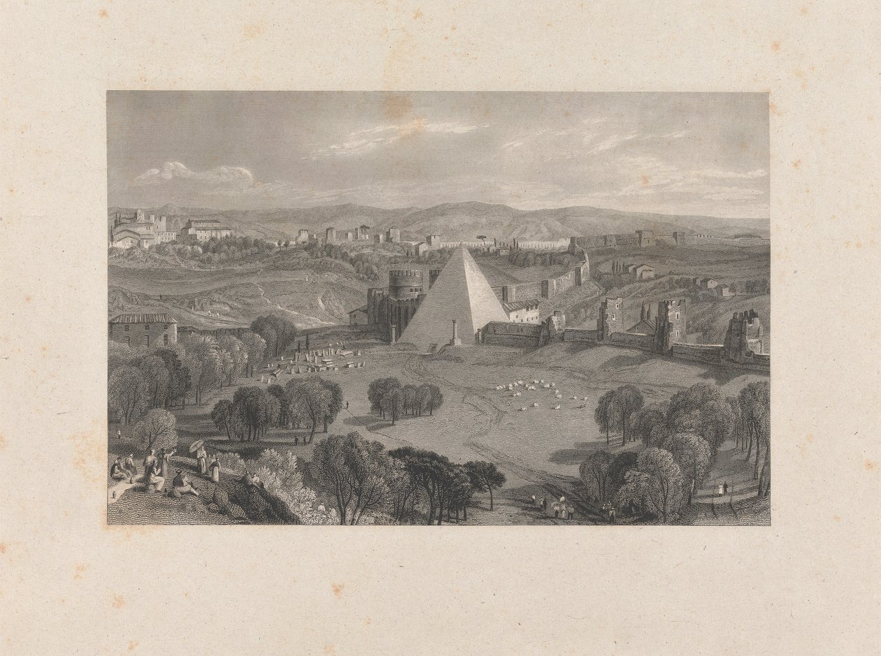 Roma da Monte Testaccio da John Byrne