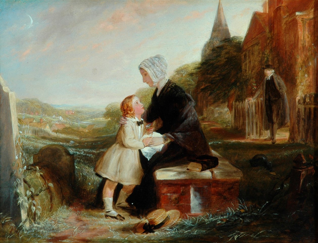 La tomba di suo padre da John Callcott Horsley