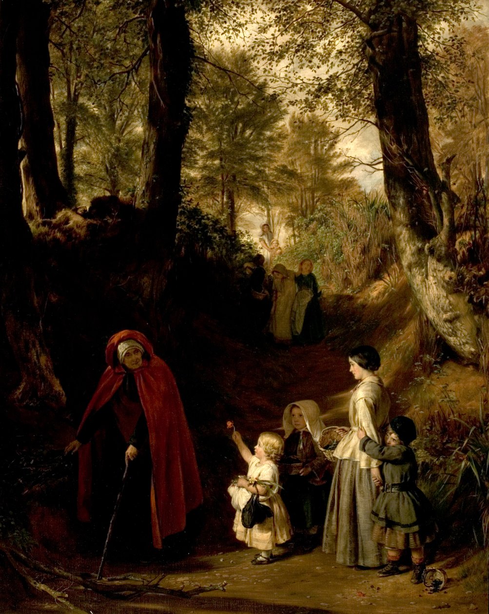 Gioventù e Vecchiaia, 1857 da John Callcott Horsley