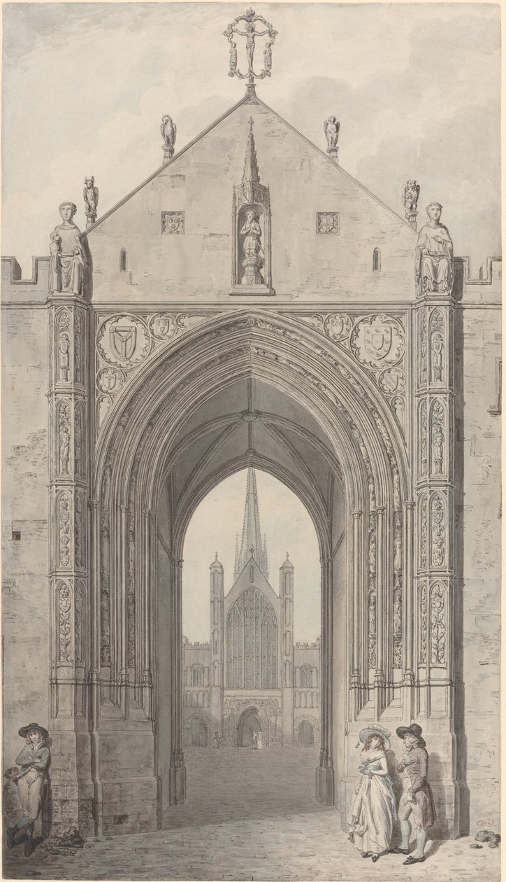 La Porta di Erpingham, Norwich da John Carter