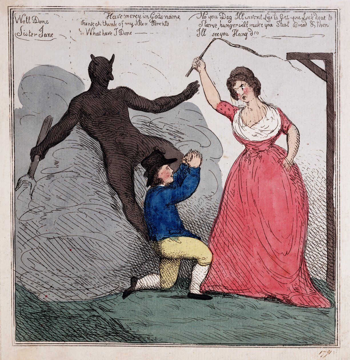 Sorella Jane, c.1791 da John Cawse