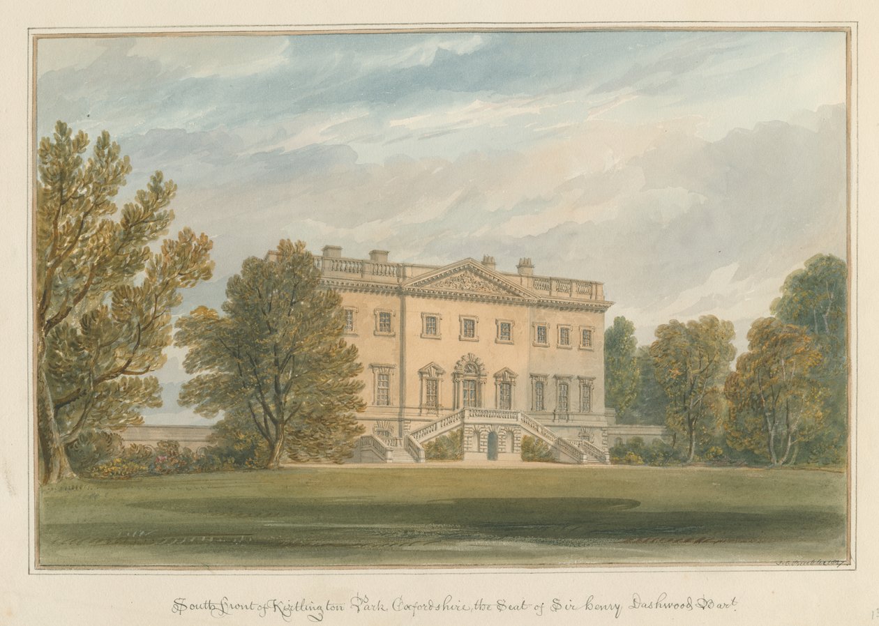 Oxfordshire - Kirtlington Park da John Chessell Buckler