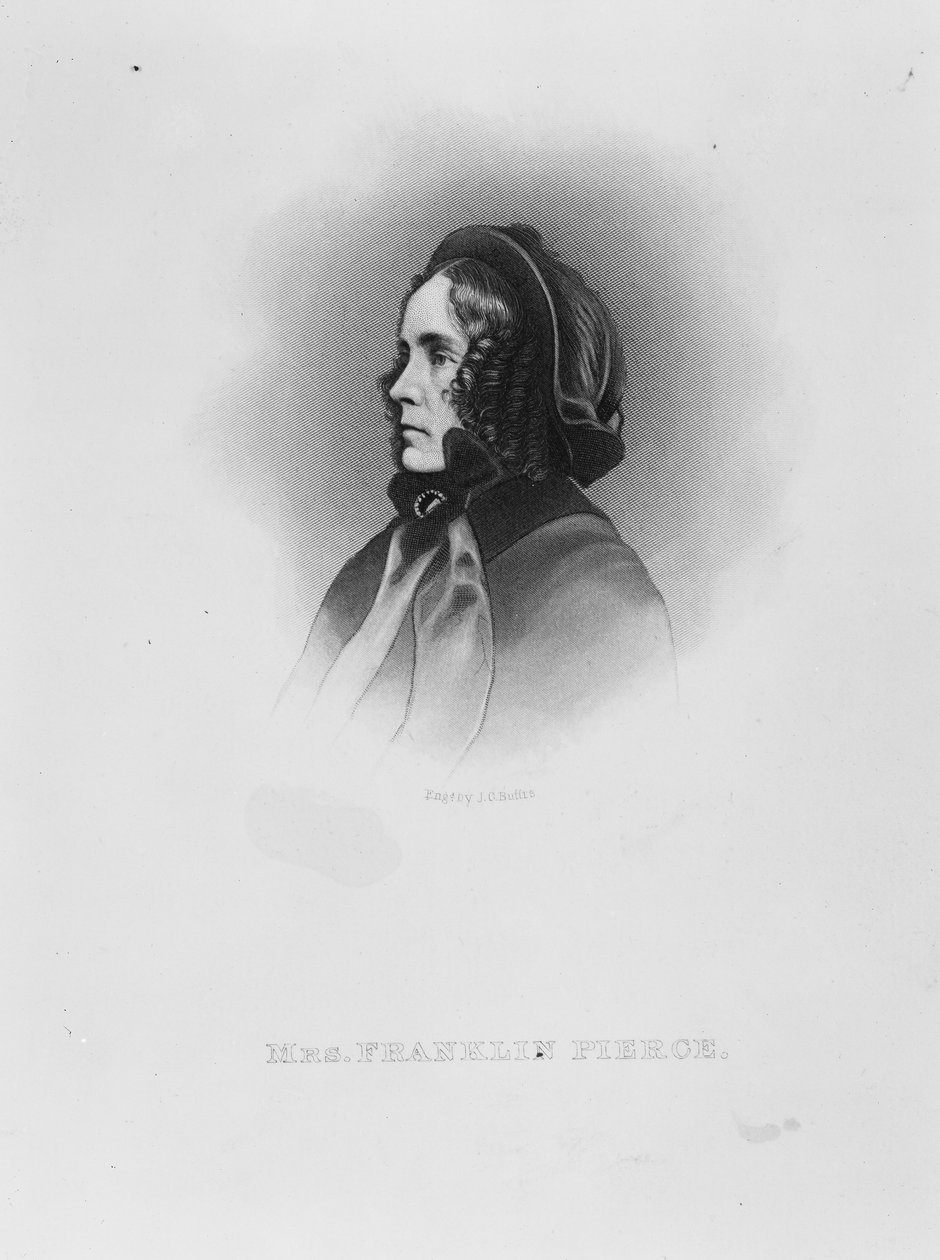 Mrs. Franklin Pierce, c.1886 da John Chester Buttre