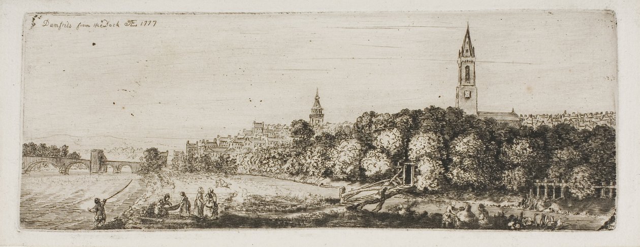 Dumfries dal Molo da John Clerk of Eldin