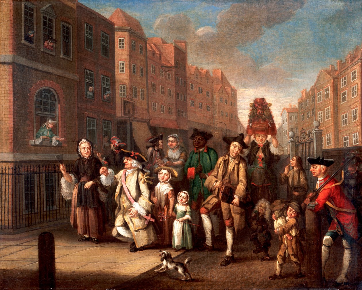 Mattina di maggio, c. 1760 da John Collet