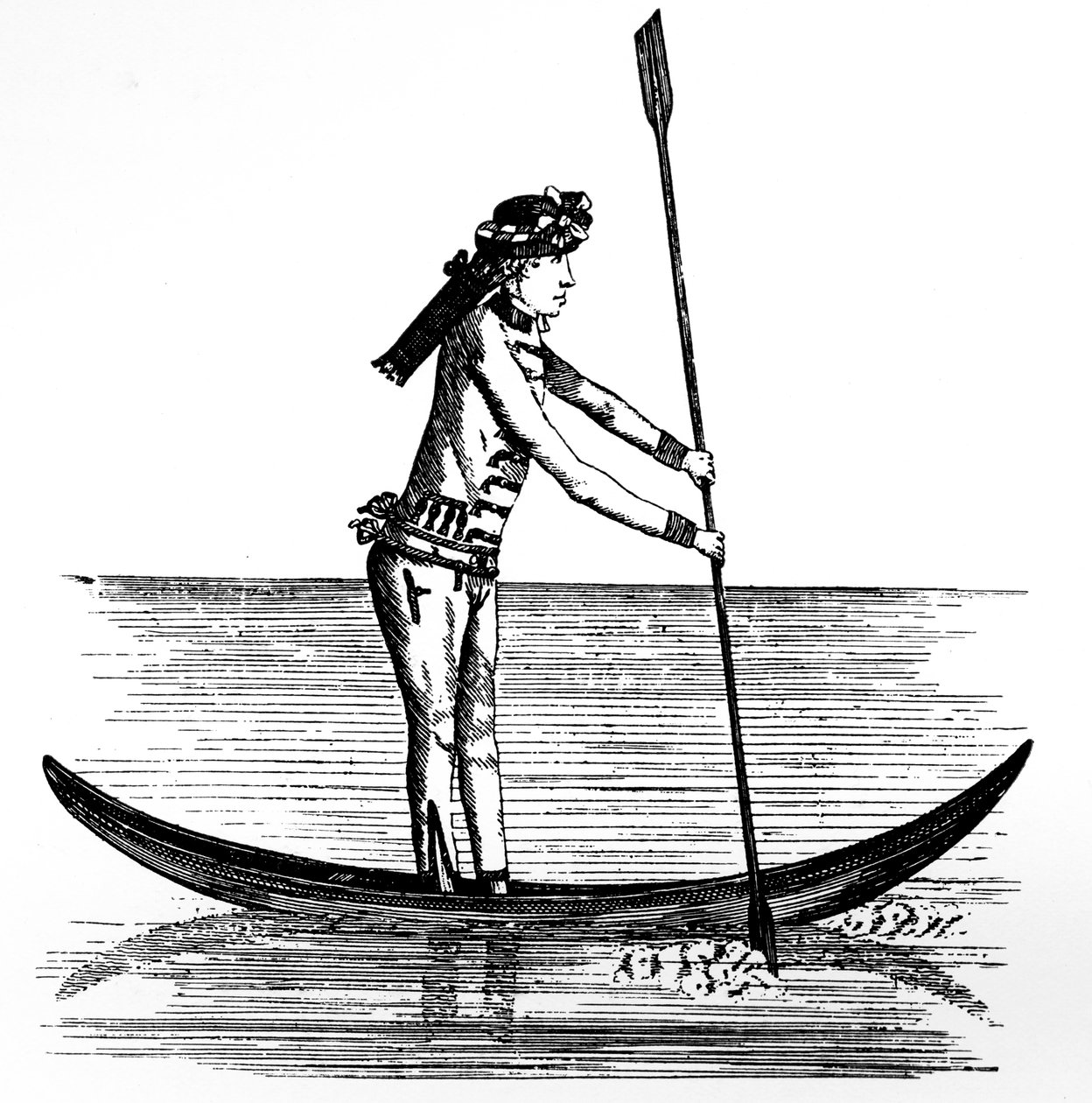 Il Maccherone di Iside, 1772 da John Collet