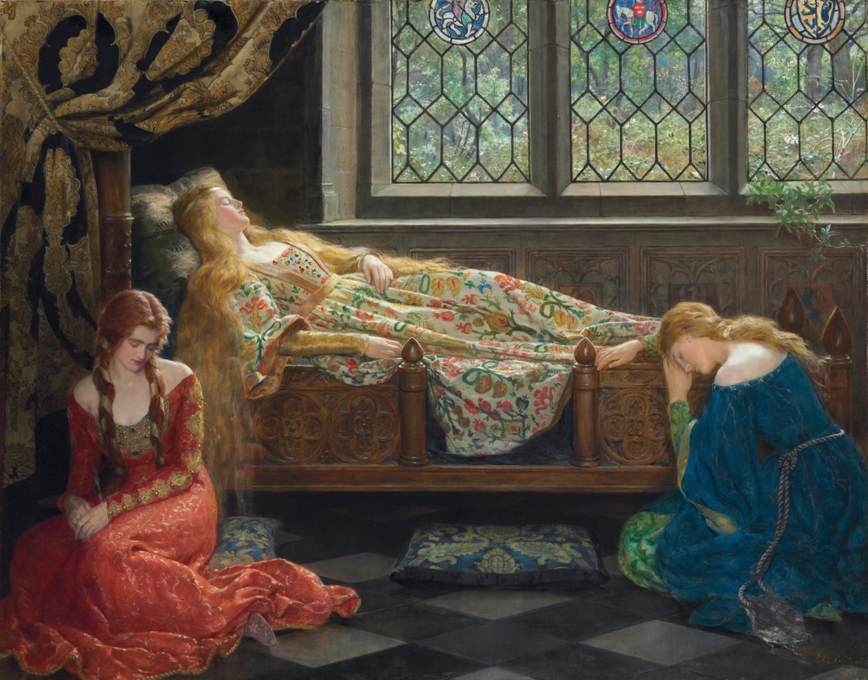 La bella addormentata da John Collier