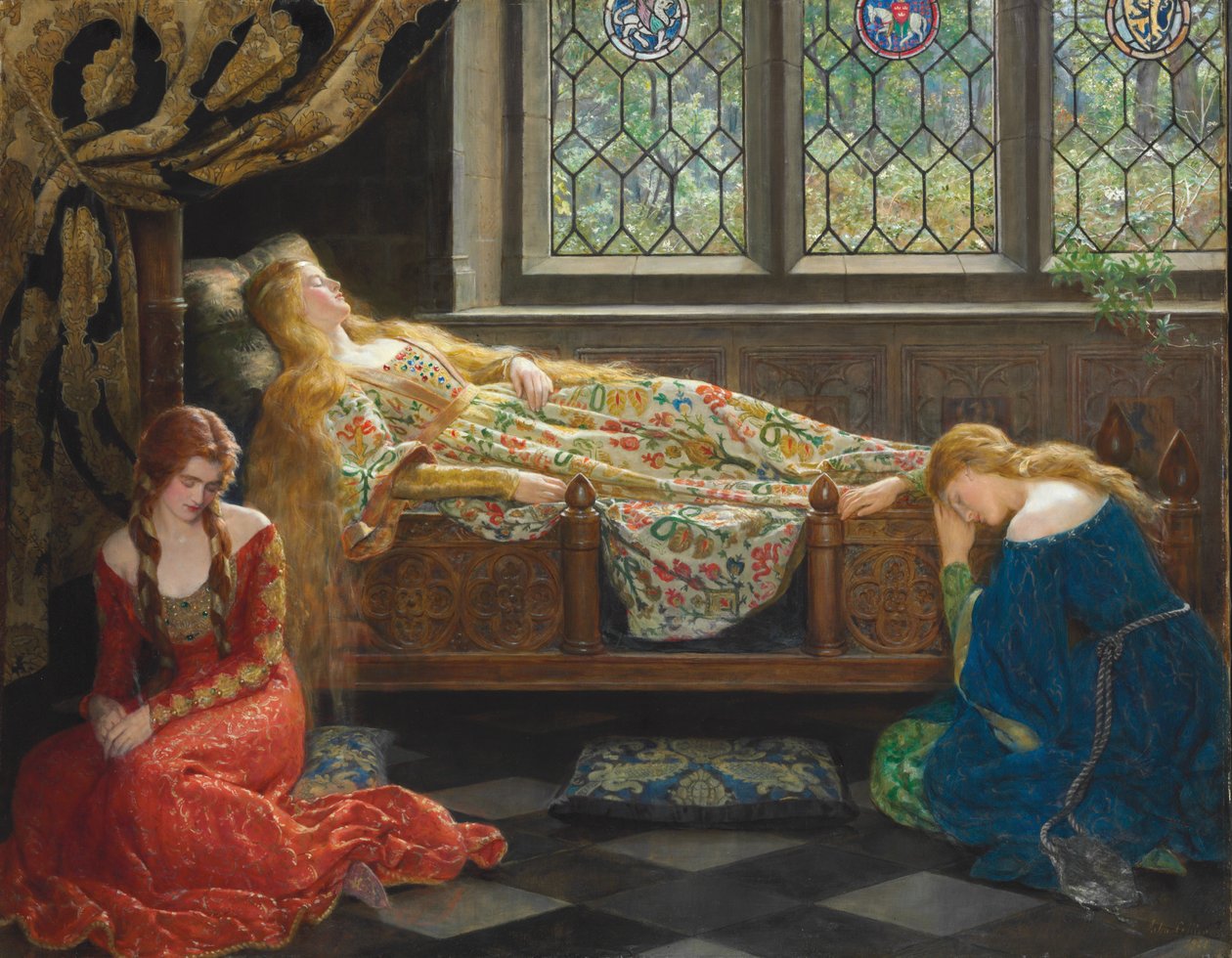 La bella addormentata da John Collier