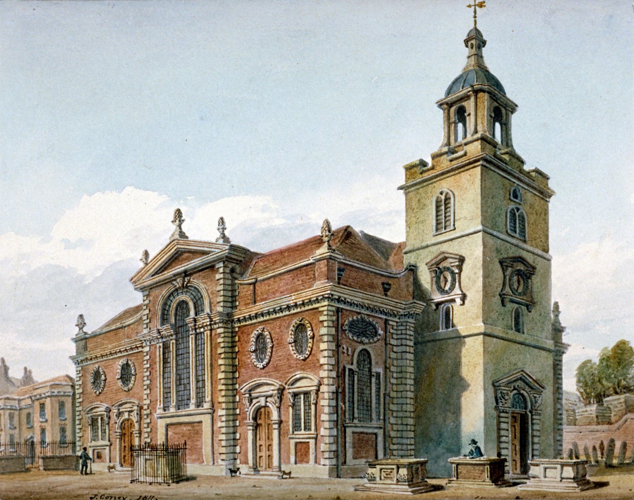 Chiesa di Santa Maria, Whitechapel, Londra da John Coney