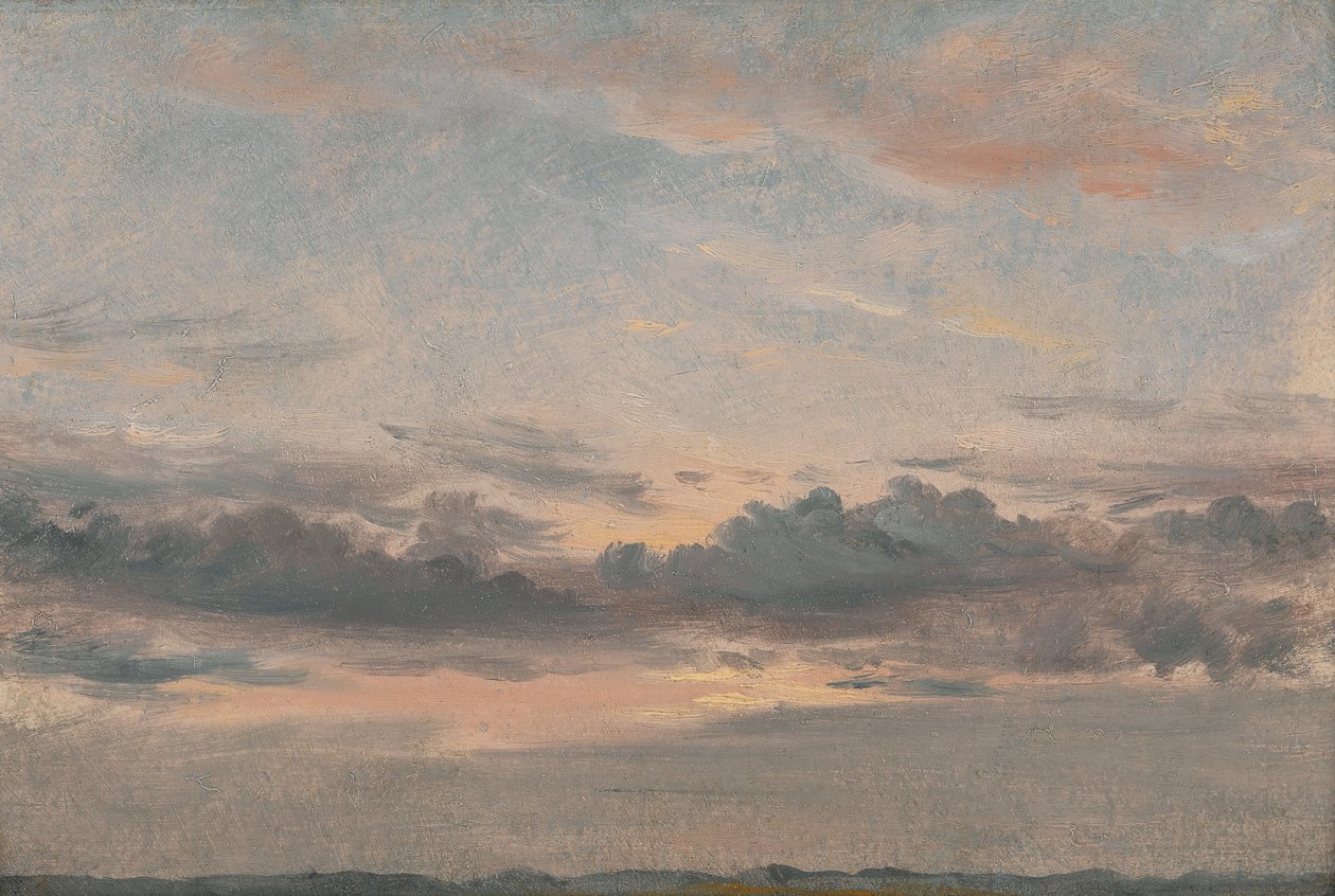 Studio di nuvole, tramonto da John Constable