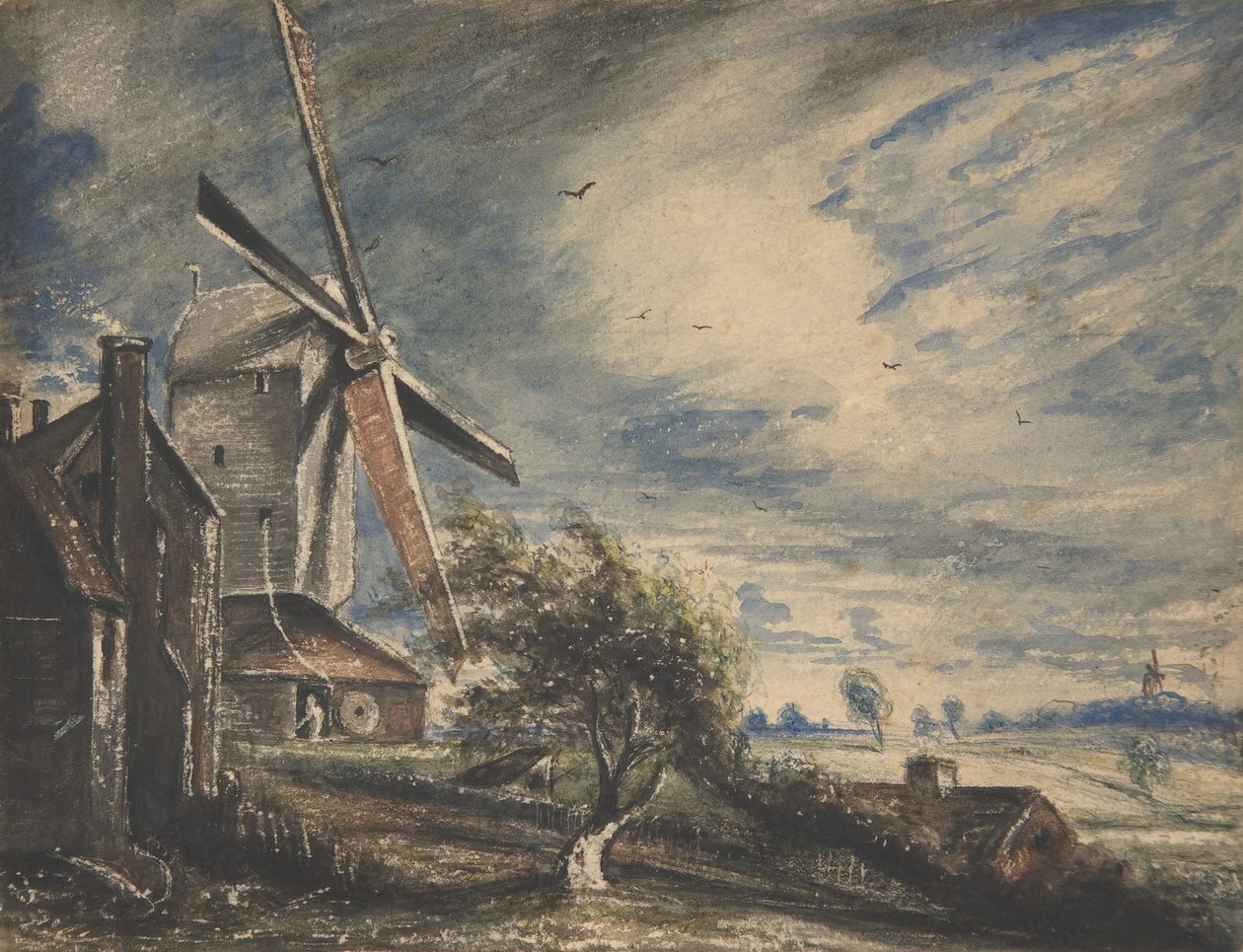 Un Mulino Vicino a Colchester da John Constable