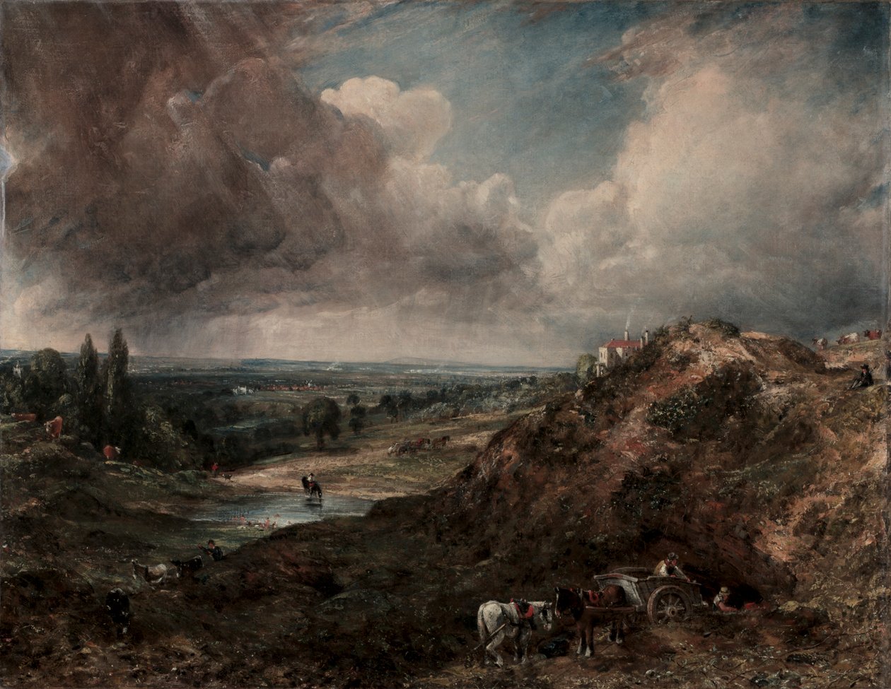 Branch Hill Pond, Hampstead da John Constable
