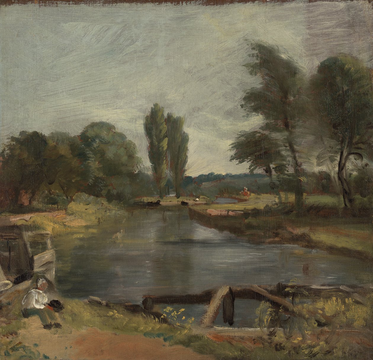 Chiusa di Flatford da John Constable
