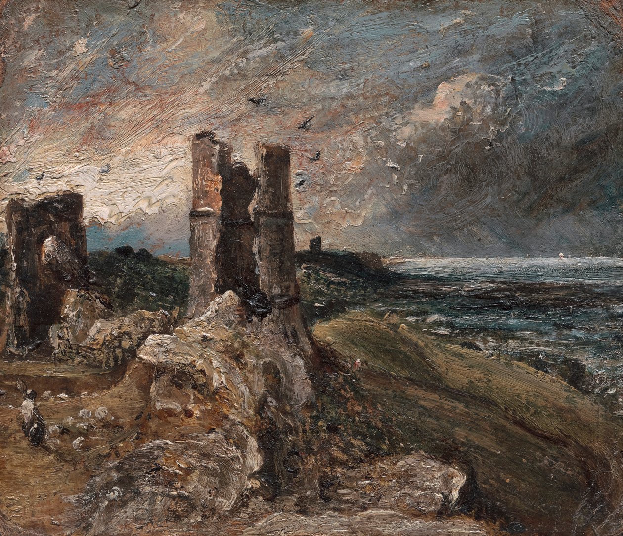 Castello di Hadleigh da John Constable