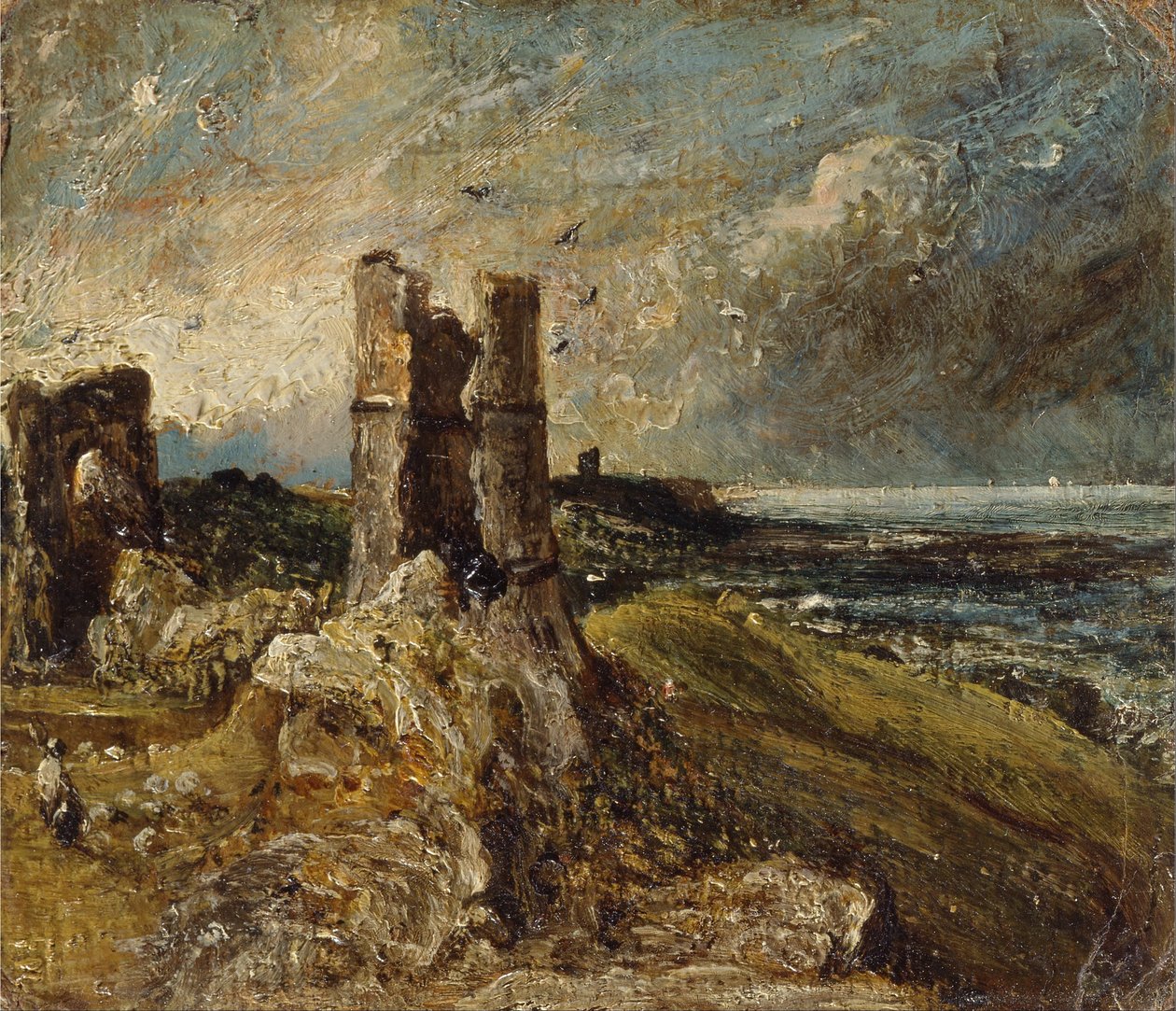 Castello di Hadleigh da John Constable