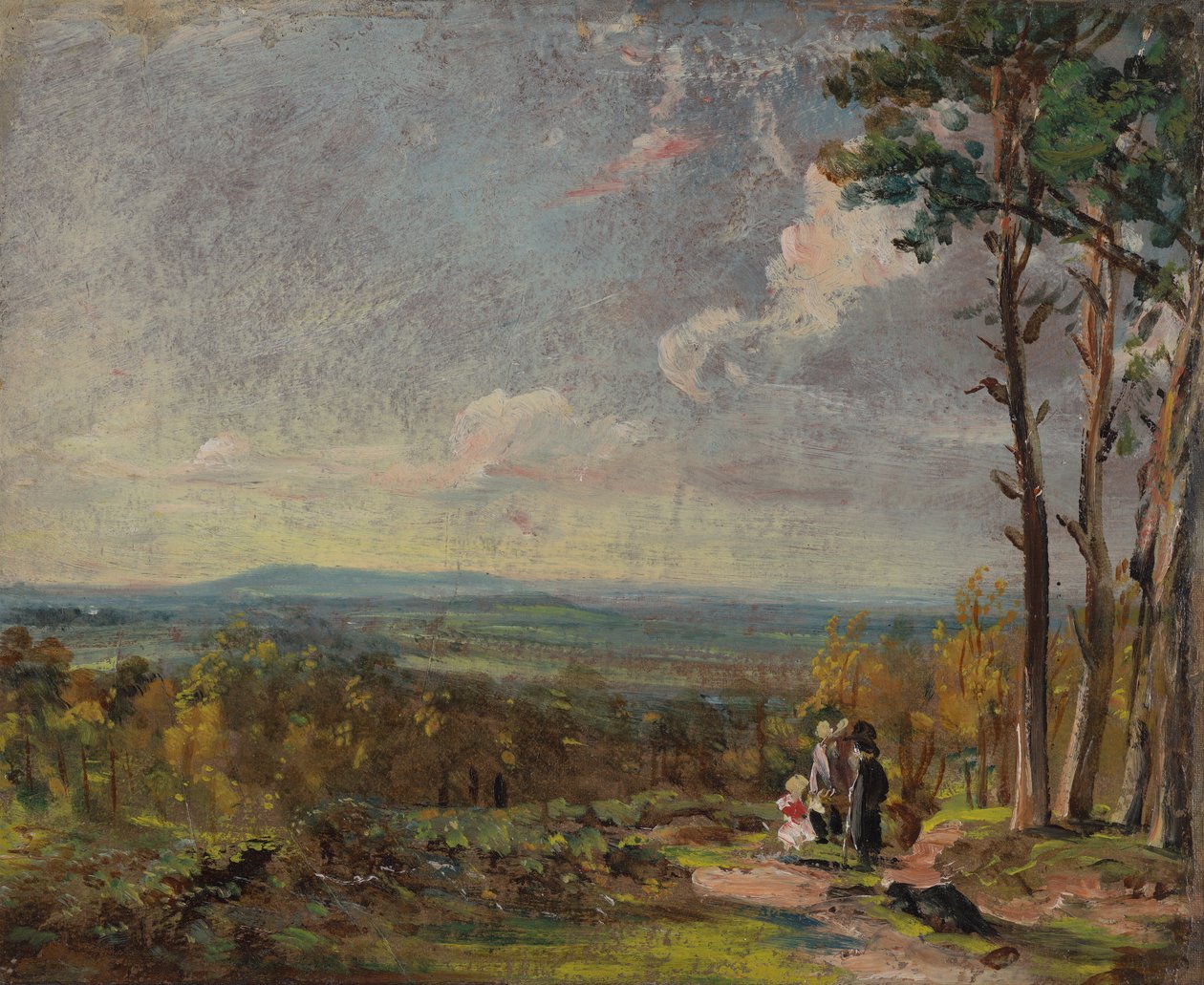 Hampstead Heath verso Harrow da John Constable
