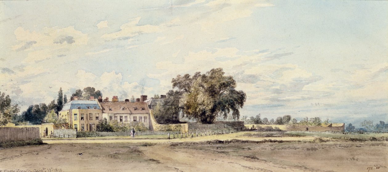 Case a Putney Heath da John Constable