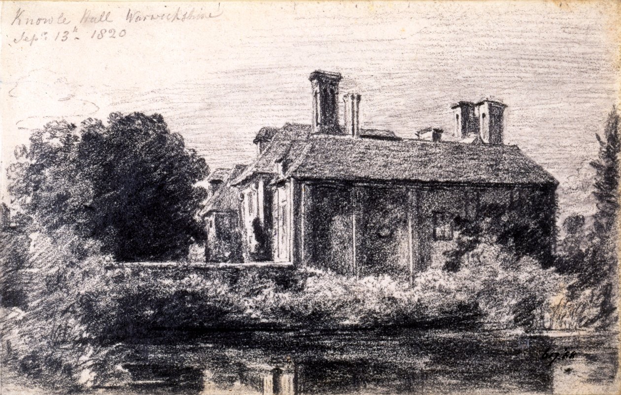 Knowle Hall, 1820 da John Constable