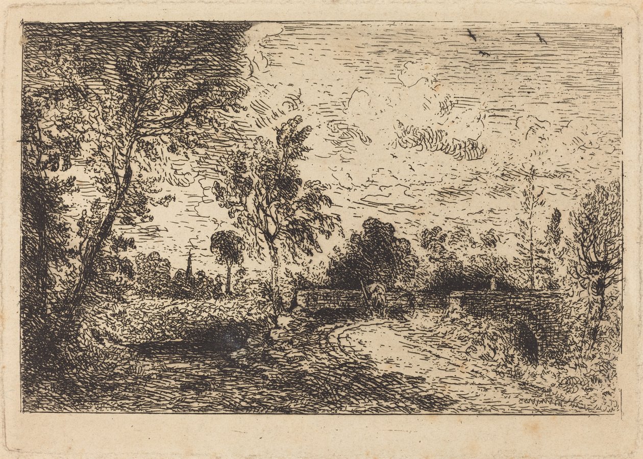 Ponte di Milford da John Constable