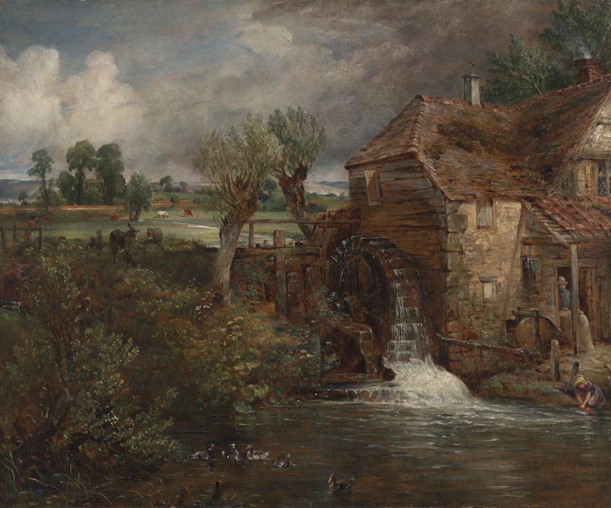 Mulino di Parham, Gillingham da John Constable