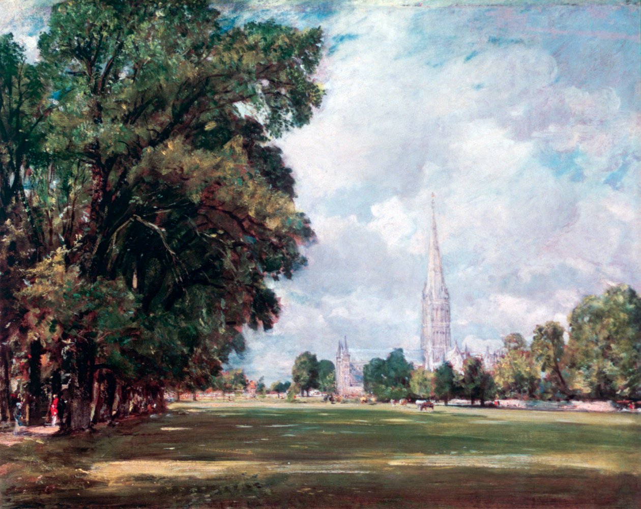 Cattedrale di Salisbury da Lower Marsh Close, 1820 da John Constable