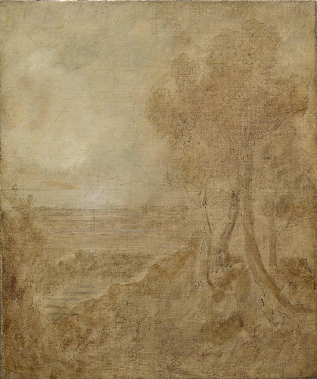 Schizzo per "Dedham Vale" da John Constable