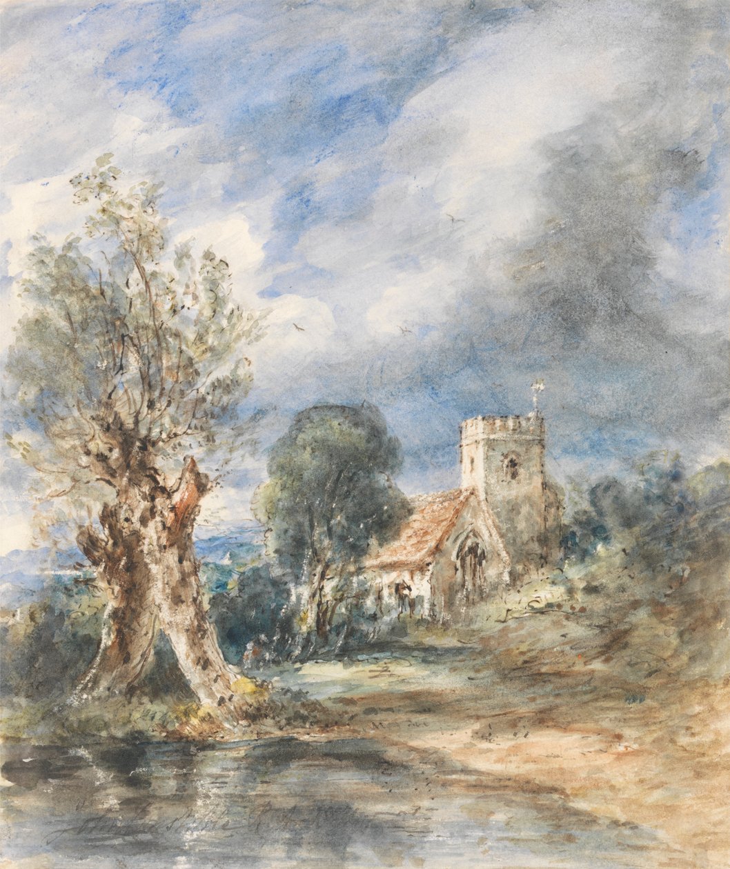 Chiesa di Stoke Poges da John Constable