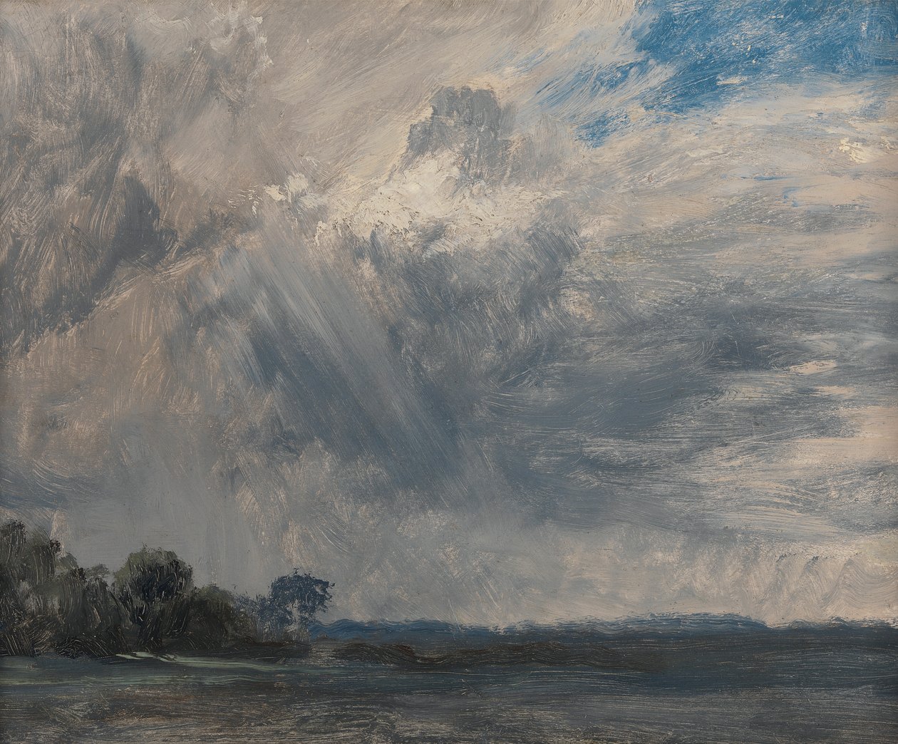 Studio di un cielo nuvoloso da John Constable